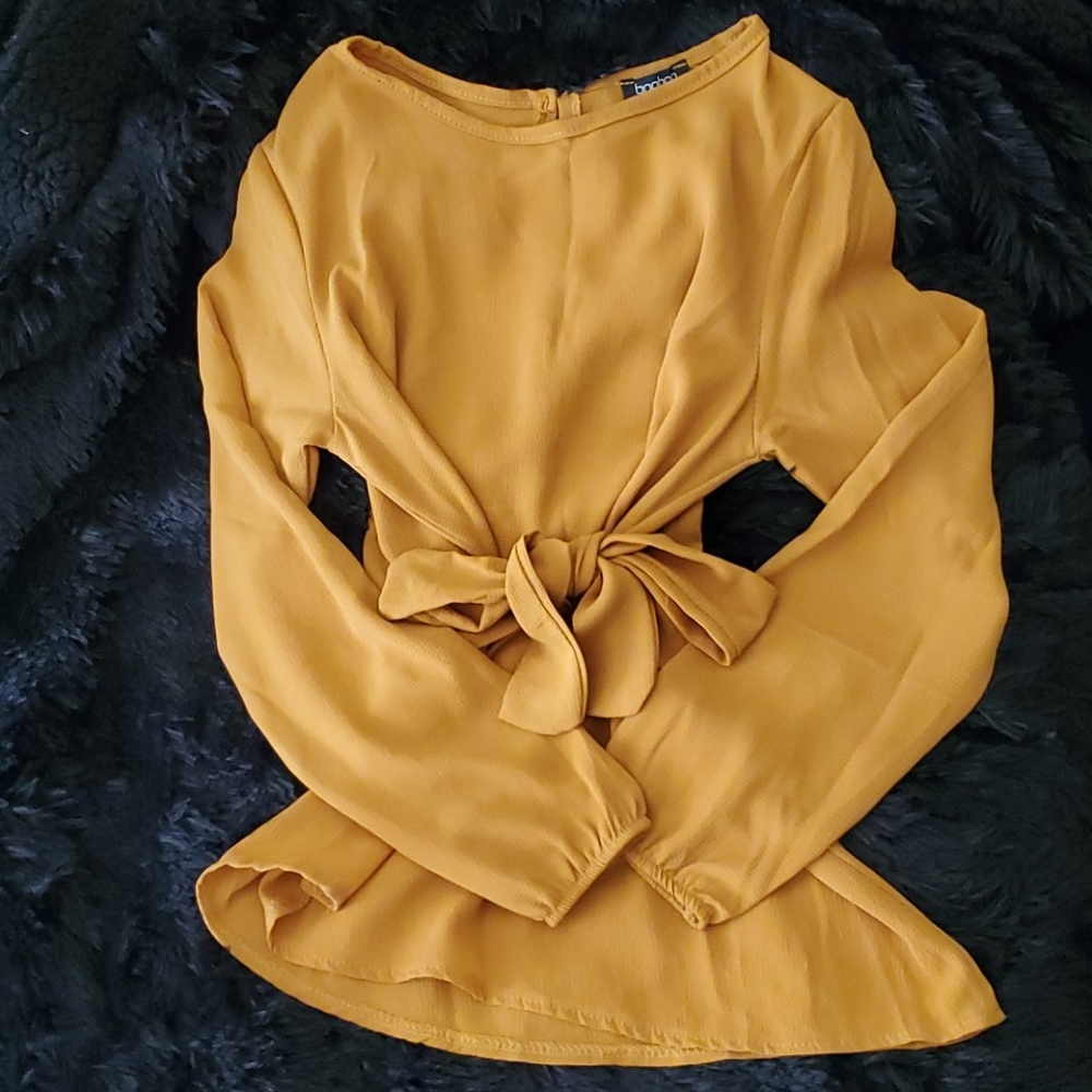 Mustard blouse *Never Worn*